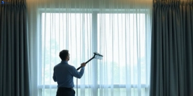 Commercial curtain steam cleaning service narellan-nsw hotels offices